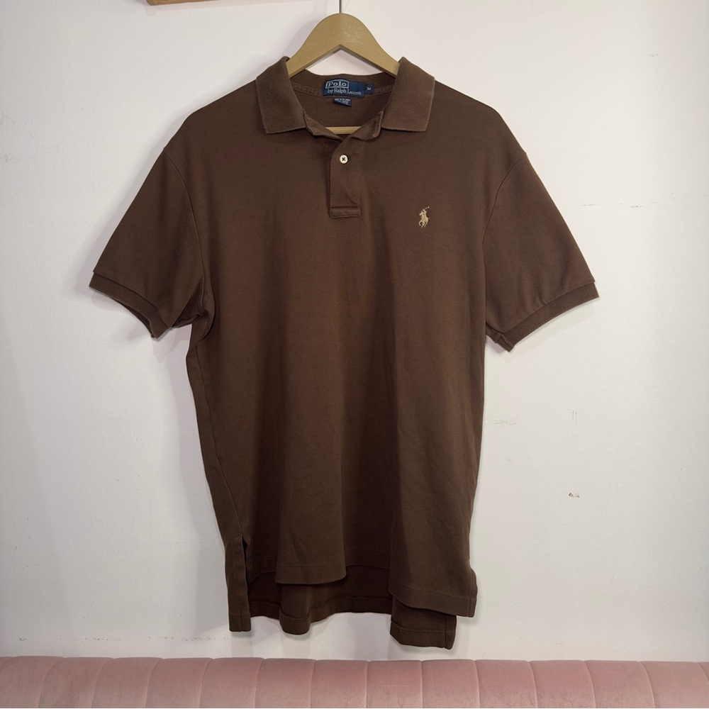 Polo by Ralph Lauren Brown Polo Shirt Versatile Knit